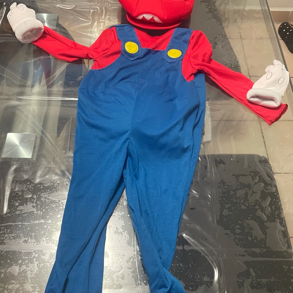 Super mario infant costume
